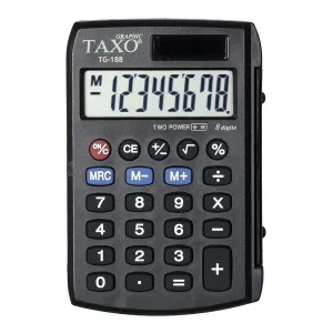 TG-188 Taxo Graphic 8polohová kapesní kalkulačka