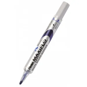 Popisovač Pentel na suché stírání, modrý, kulatý hrot 1,1-2,2 mm