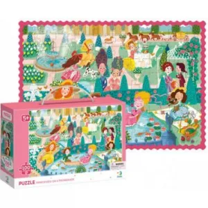 Dodo Puzzle Princezny na promenádě 100 el. (DOP300404)