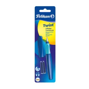 Plnicí pero Pelikan Twist P457 Deep Blue +2N (814744)