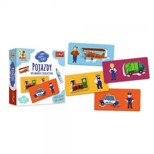 Vzdělávací hra Trefl ABC Toddlers Vehicles (01942)