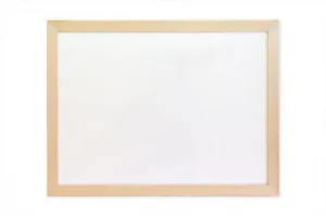 Tabule Multicor se suchou mazací plochou v dřevěném rámu 600 mm x 900 mm