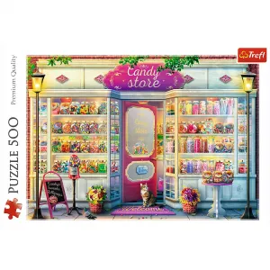 Puzzle Trefl Sklepik ze sladyczami 500 el. (37407)