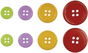 Knoflíky řady Titanum Craft-Fun mix 30 ks