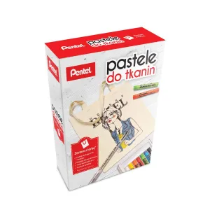 Suché pastely Pentel 7 barev.