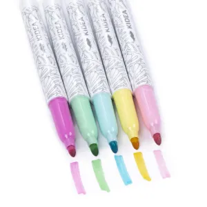 Speciální fix na textil Kidea Pastel, mix, kulatý hrot (MPOT5KA)