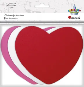Titanum Craft-Fun Series pěnová ozdoba srdce (235003)