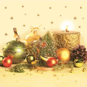 Ubrousky Pol-mak s hvězdičkou - mix 330 mm x 330 mm (Sd GW)