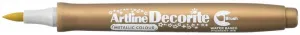 Artline specializovaný popisovač metallic decorite, zlatý štětcový hrot (AR-035 9 6)