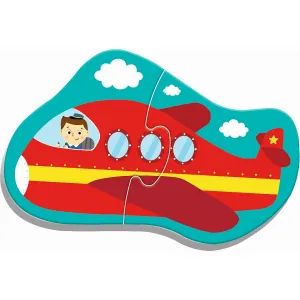 Trefl puzzle baby klasická vozidla 2 el. (36075)