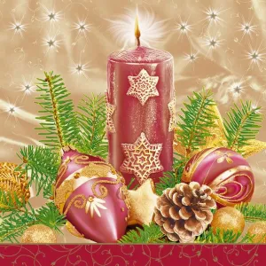 Ubrousky Pol-mak s hvězdičkou - mix 330 mm x 330 mm (Sd GW)