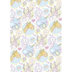 Dekorační papír Pol-mak - mix 700 mm x 1000 mm