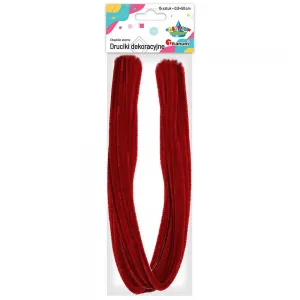 Titanum Craft-Fun Sereis kreativní drát barva: červená 500mm 15 ks (283055)