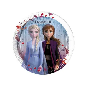 Godan Frozen 2 jednorázový talíř o průměru 200 mm 8 ks (93484)