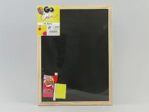 Oboustranná tabule Adar, 40x30 cm - černá (421578)