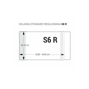 Kryt Biurfol S6-261 261mm x 408-440mm (OZB-52)
