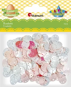 Confetti Titanum Craft-Fun Series - prolamovaná velikonoční vajíčka (21BEF0820-9)
