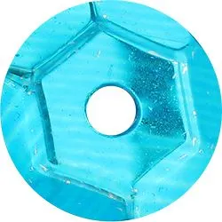 Titanum Craft-Fun Series Kulaté metalické tyrkysové flitry