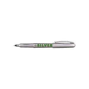 Permanentní popisovač Centropen 2670, stříbrný 1,0mm kulatý hrot (626700194)