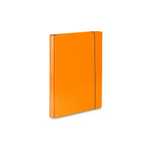 Složka VauPe s širokým hřbetem a gumičkou A4 barva: oranžová (310/16)