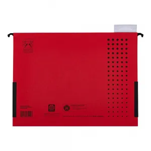 Elba Chic Ultimate závěsná složka s látkovými stranami A4 červená 230g