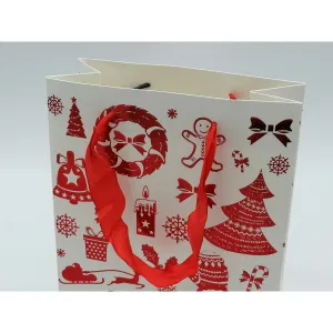 Vánoční dárková taška One Dollar malá 175 mm x 235 mm x 80 mm (371446)