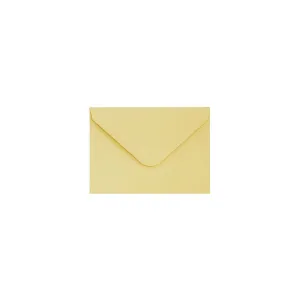 Obálka Gallery Paper smooth yellow satin K - žlutá 70 mm x 100 mm (280437)