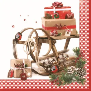 Ubrousky Pol-mak s hvězdičkou - mix 330 mm x 330 mm (Sd GW)