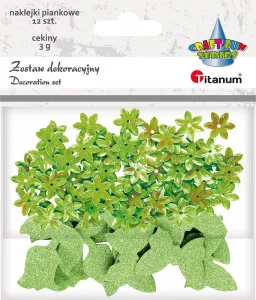 Titanum Craft-Fun Series dekorativní sada flitry+ samolepky (5030D)