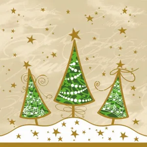 Ubrousky Pol-mak s hvězdičkou - mix 330 mm x 330 mm (Sd GW)