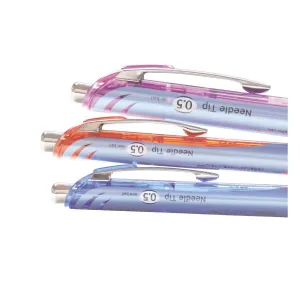 Pentel ENERGEL BLN 75, modrá 0,25 mm 4 barvy.