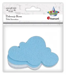 Titanum Craft-Fun Series plstěné ozdoby mraky (20CR0312-20)