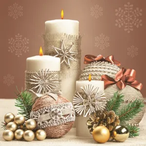 Vánoční ubrousky Pol-mak - mix 330 mm x 330 mm (SL GW)