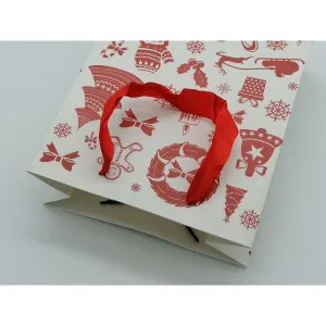 Vánoční dárková taška One Dollar malá 175 mm x 235 mm x 80 mm (371446)