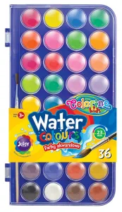 Akvarelové barvy Patio Colorino 36 barev. (67324PTR)