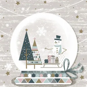 Ubrousky Pol-mak s hvězdičkou - mix 330 mm x 330 mm (Sd GW)