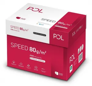 Pol rychlý kopírovací papír A4 - bílý 500k. 80g 210 mm x 297 mm