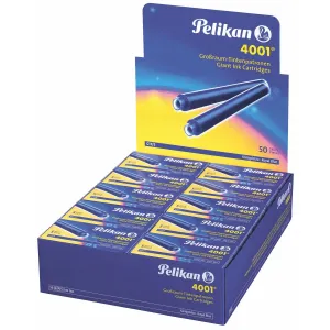 Dlouhé kazety Pelikan GTP/5 modré (310748)
