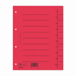 Donau A4 - barevný mix čísel 250g 100k 1-10 235mm x 300mm (8610001S-99)