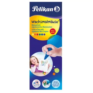 Pastelky pro myši Pelikan 6 barev (PN804073)