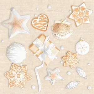 Vánoční ubrousky Pol-mak - mix 330 mm x 330 mm (SL GW)