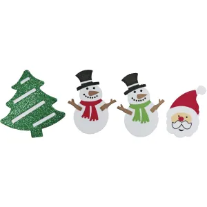 Vánoční samolepky Titanum Craft-Fun Series pěna