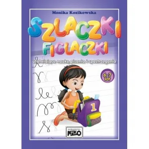 Učebnice Niko Szlaczki figlaczki usnadňující učení psaní a vnímání (6-7 let)