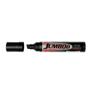 Kamet Jumbo permanentní popisovač, černý 2,0-12,0 mm zkrácený hrot (K-2040)