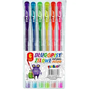 Fluorescenční gelové pero Fun&Joy (FJ-G06F)