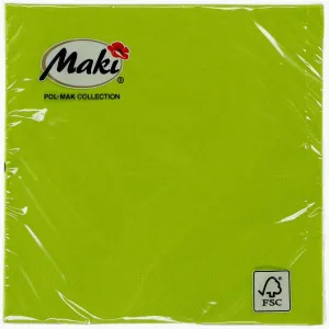Ubrousky Pol-mak - zelené 330 mm x 330 mm (26)
