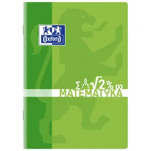 Sešit s matematickou tematikou Oxford A5 60k. Kontrola 90g (400092595)