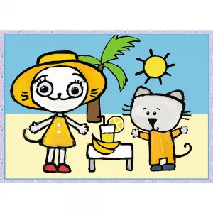 Puzzle Trefl Kitty day 4v1 el. (34372)