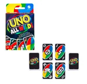 Hra Mattel Uno All Wild s divokou kartou (HHL33)