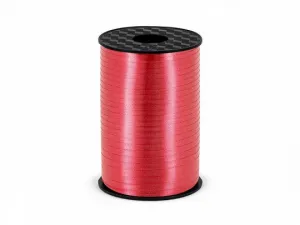 Plastová stuha Partydeco červená, 5mm/225m 5mm (PRP5-007)